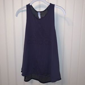 Adidas mesh tank top